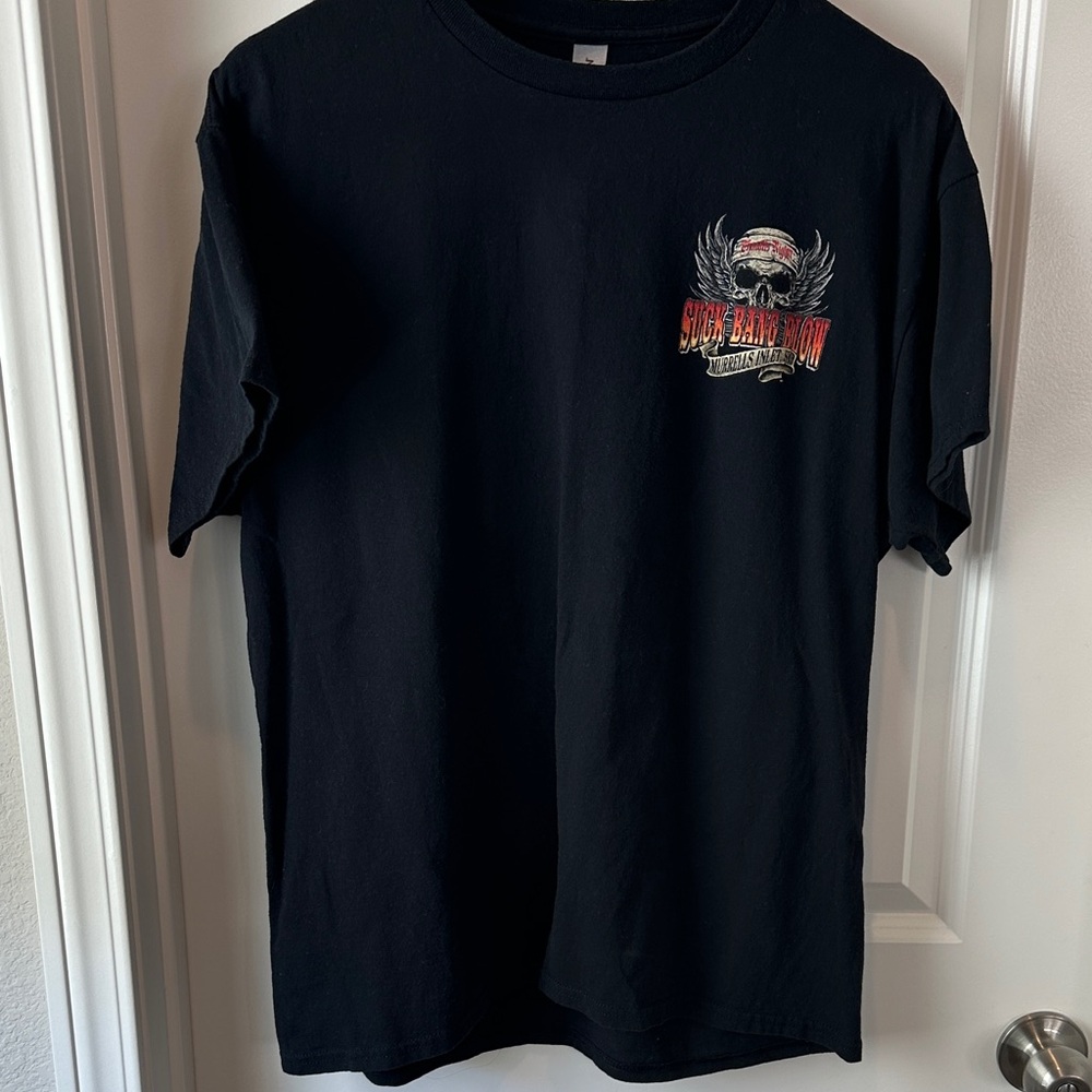 Black Graphic Men's T-Shirt